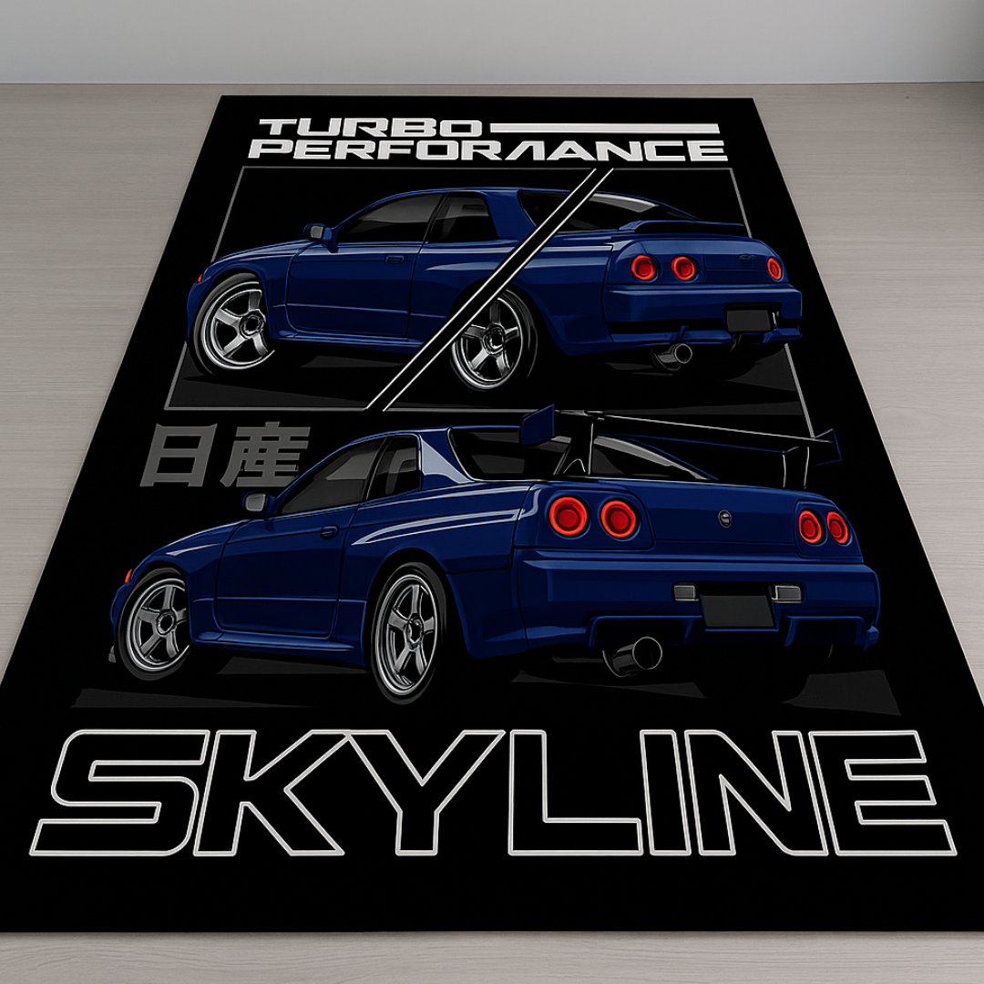 Alfombra Decorativas coches legendarios